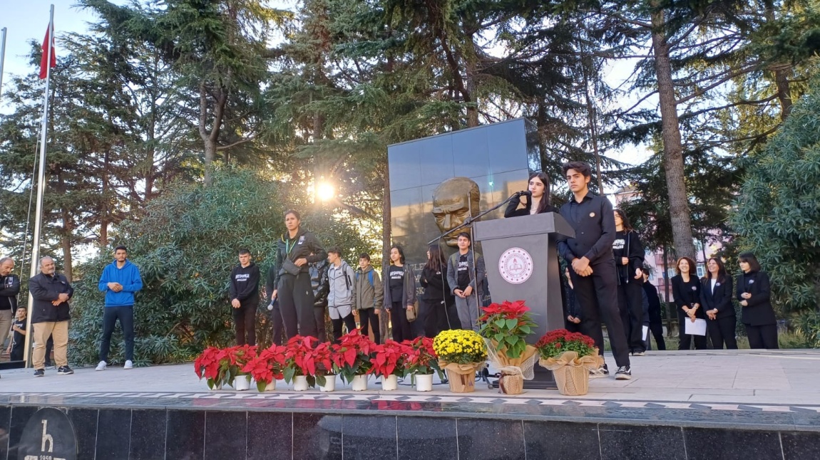 Mustafa Kemal Atatürk'ün ebediyete intikalinin 85.yıldönümü anma törenimiz
